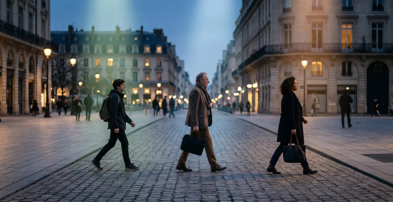 Illustration symbolique de l'intelligence artificielle qui adapte en temps reel un parcours d'achat en ligne a chaque visiteur en France